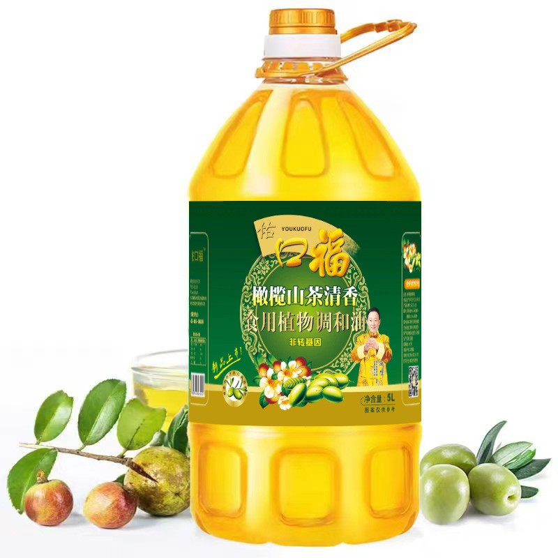 佑口福 橄榄山茶清香食用植物协调油 5L