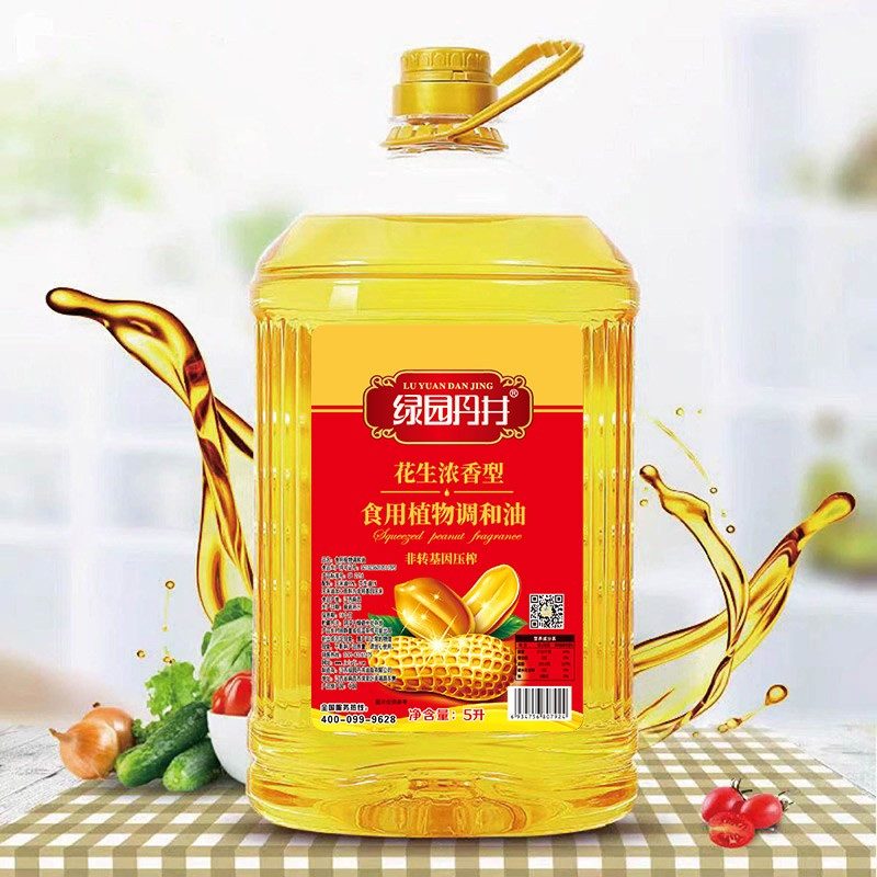 威廉希尔williamhill 花生浓香型 食用植物协调油 非转基因压榨 5L